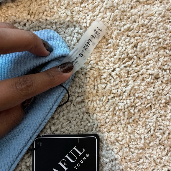 Zaful Light Blue Bikini Set - Picture 3 of 5